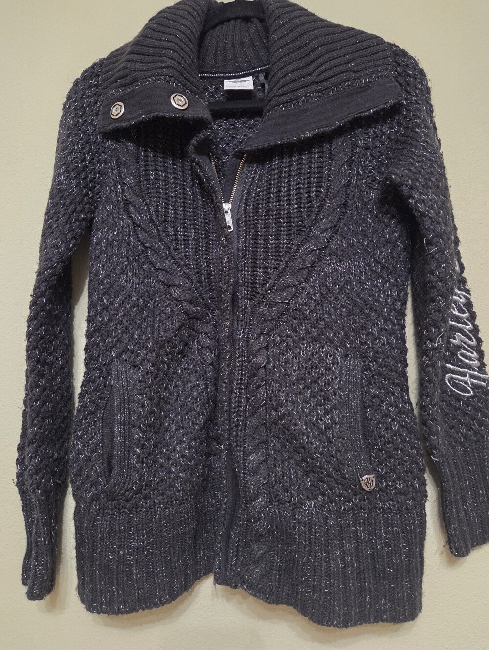 Harley-Davidson Knit Sweater Jacket